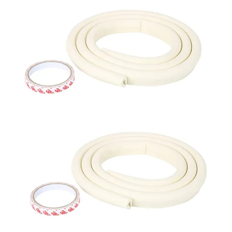 Safe-O-Kid Baby Proofing Edge Guards – White