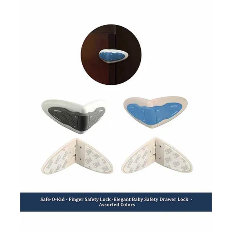 Safe-O-Kid Drawer Lock Pack Of 1 – Assorted