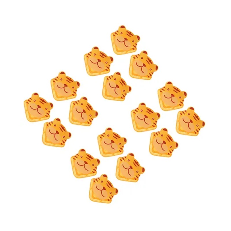 Safe-O-Kid Tiger Shaped Corner Guards Pack of 16 – Yellow