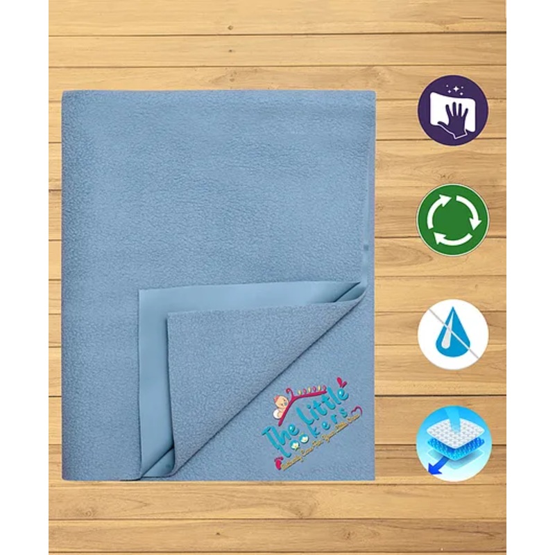 The Little Lookers Baby Dry Sheet Medium – Blue