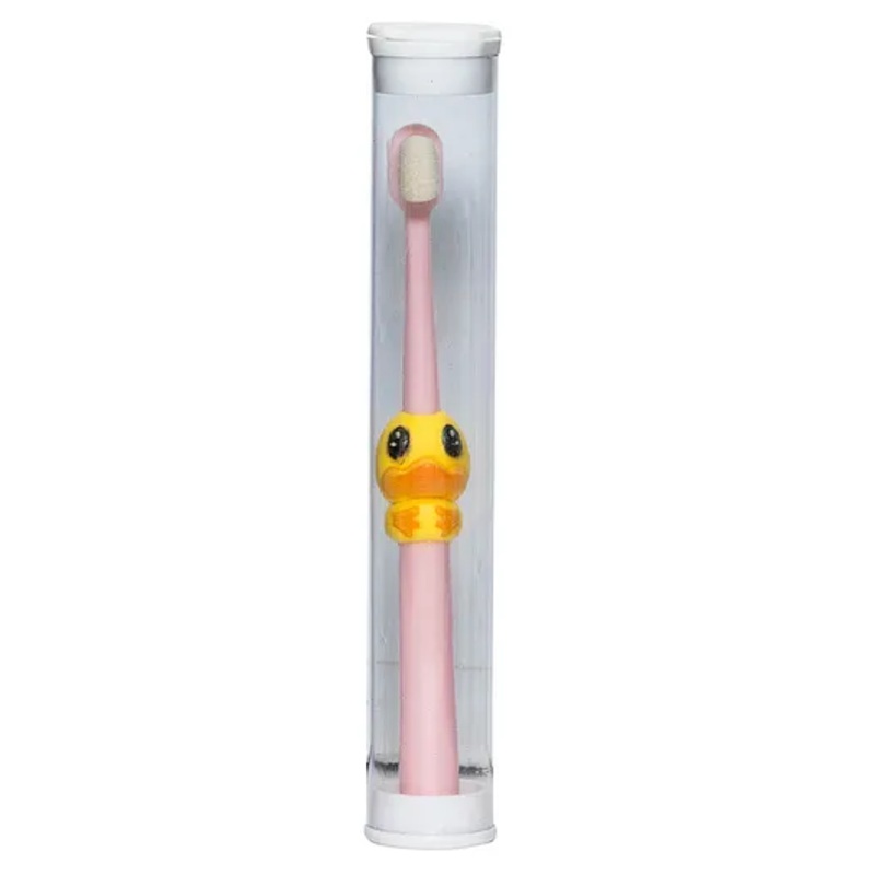 Adore Chick Nano Bristles Toothbrush with Storage Case – Pink