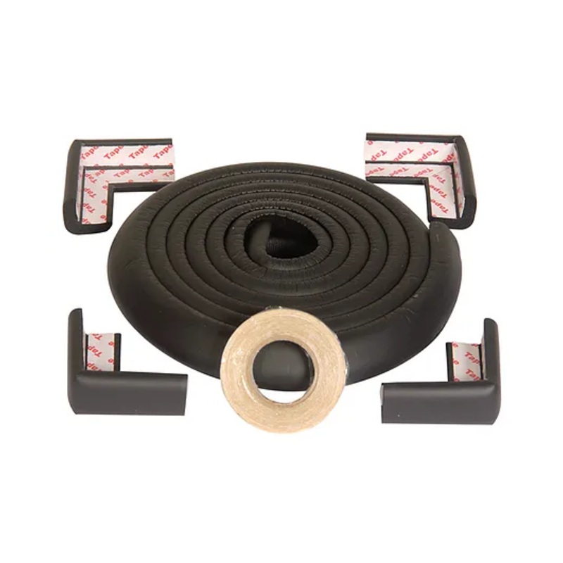 BabySafeHouse Proofing & Child Safety Furniture Edge & Corner Guard Strip – Black