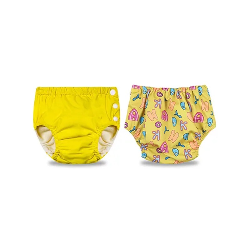 Chinmay Kids Reusable Swimwear Diapers Pack of 2 – Yellow