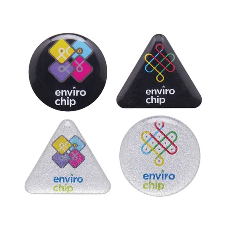 Envirochip Clinically Tested Radiation Protection Patented Chip for Mobile Kolum Design Family Pack of – 4 Chips