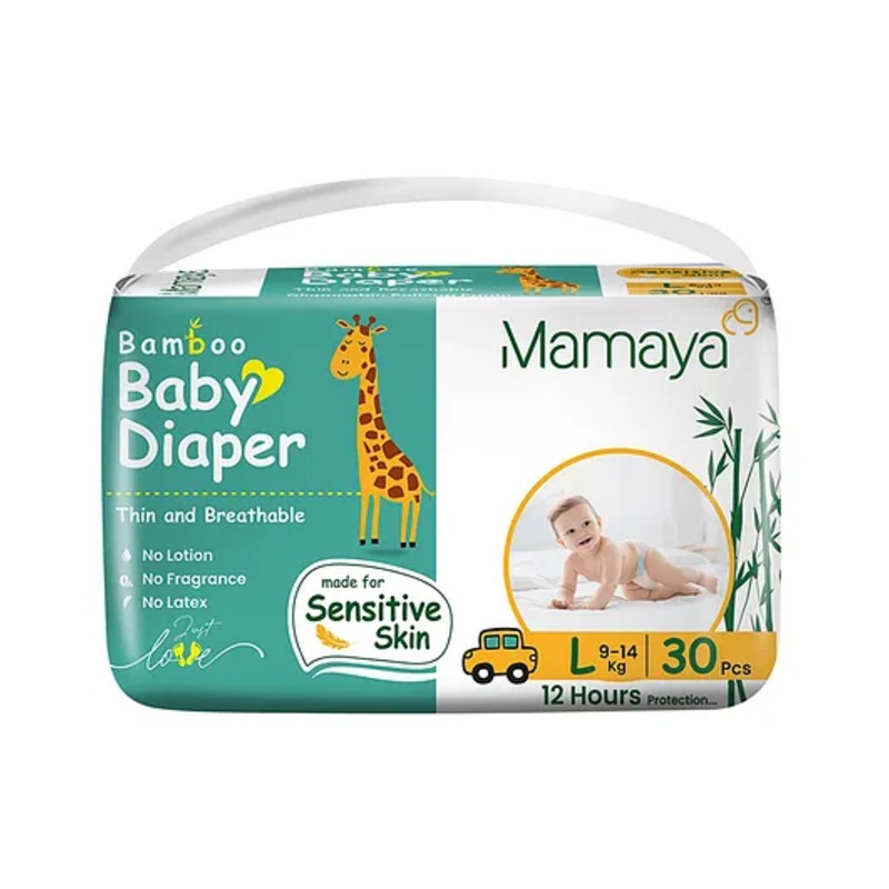 Mamaya Baby Diaper L-30 Pieces