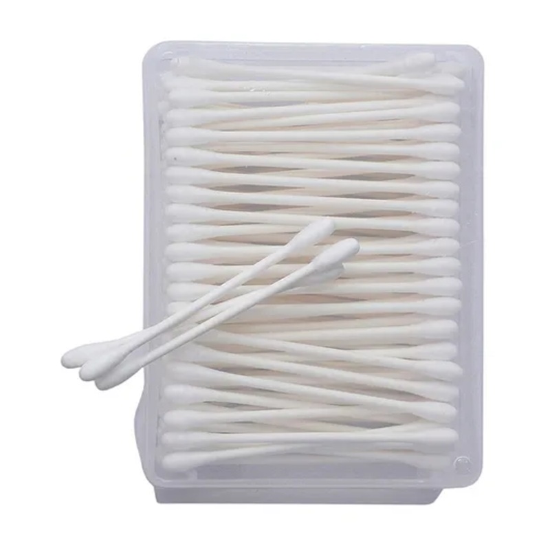 Safe-O-Kid 200 Count Cotton Swabs Double Tipped Mouth Cleaning Buds,