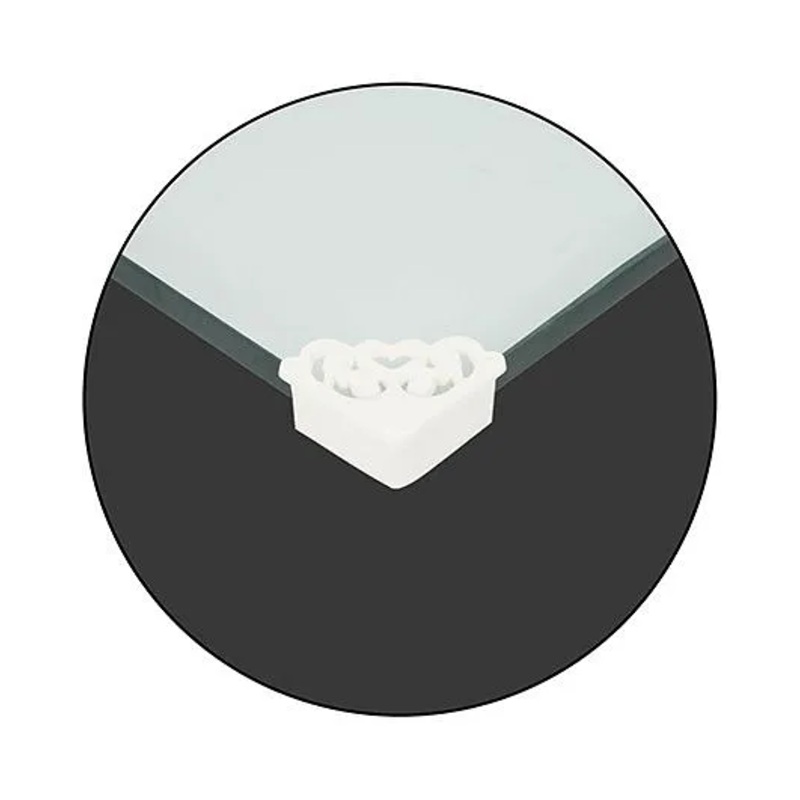 Safe-O-Kid Designer Small Corner Caps Pack of 16 – White