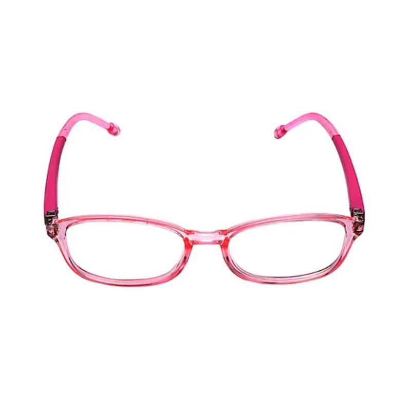 Spiky TR90 Blue Block Anti Glare Zero Power Glasses – Red