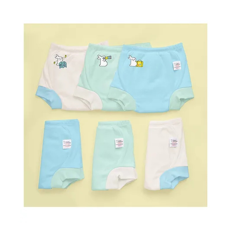 SuperBottoms Padded Underwear for 9-12M Babies | Potty Training Pants for Mess-Free Diaper-Free Time | Bummy’s Day Out | Pack of 6