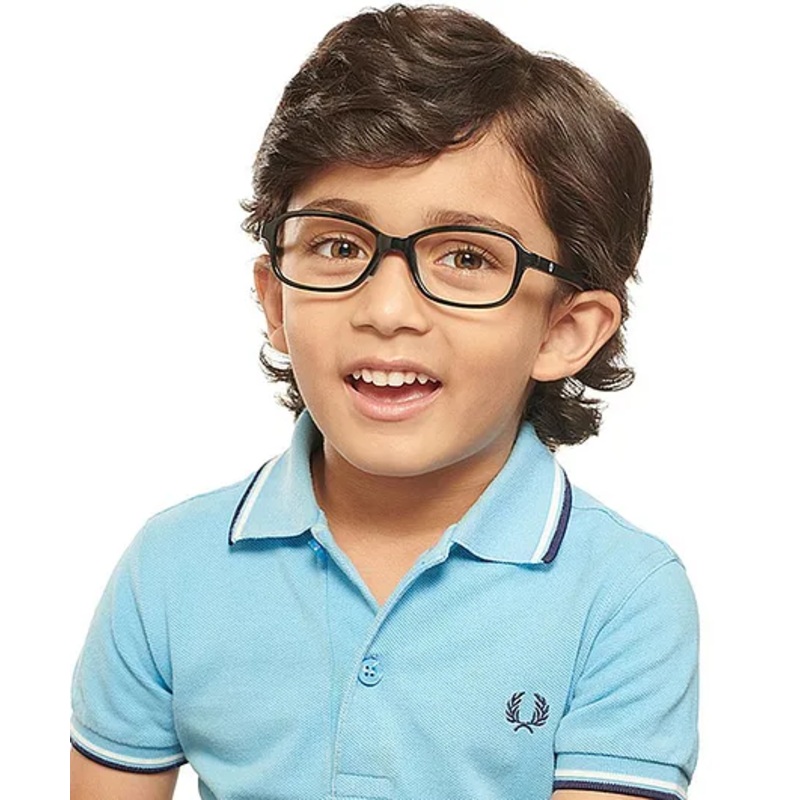 Hooper By Lenskart Hp D10105M C1 Full Rim Rectangle  Mobile Phone & Computer Glasses – Black