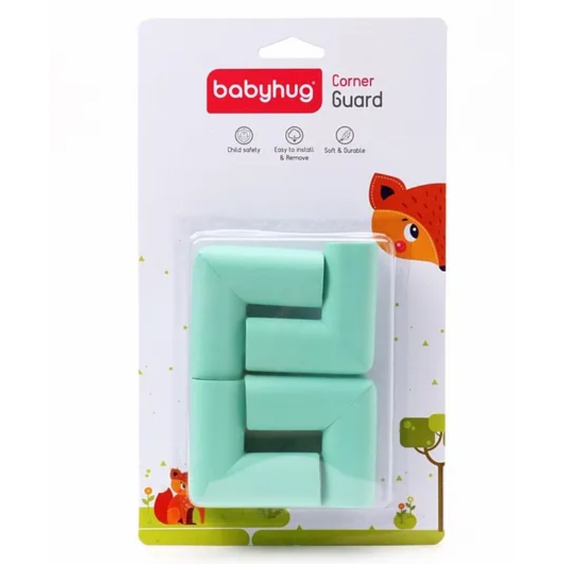 Babyhug Corner Edge Protector Pack Of 4 – Green