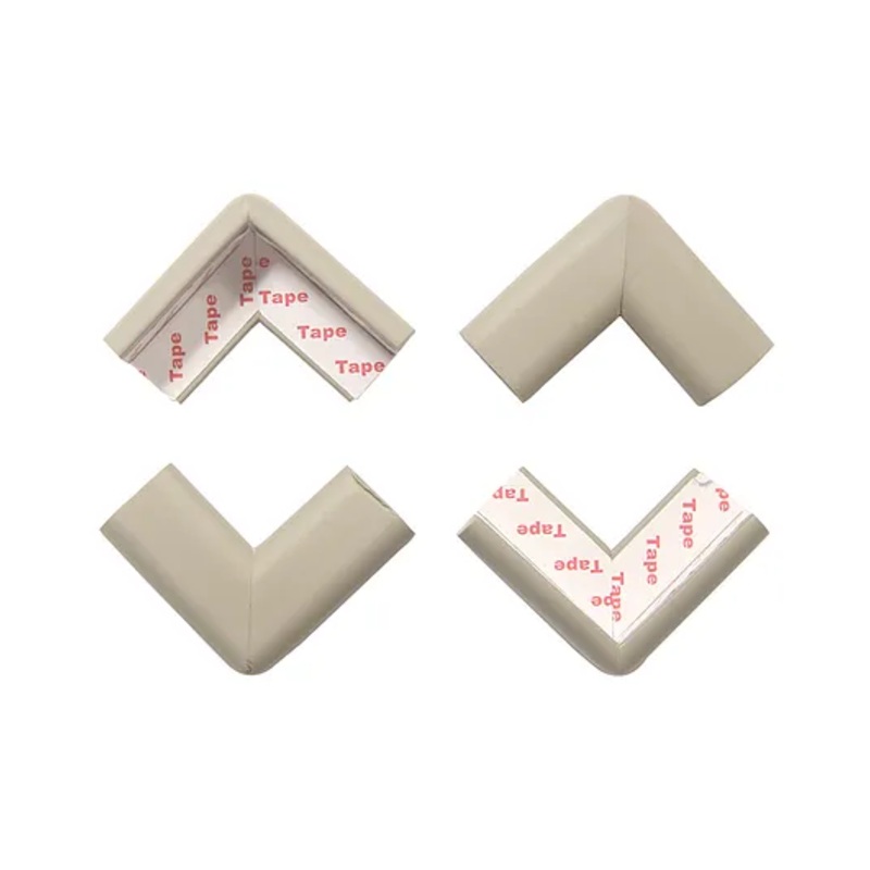 BabySafeHouse Furniture and Table Corner Edge Guards Pack of 4 – Grey