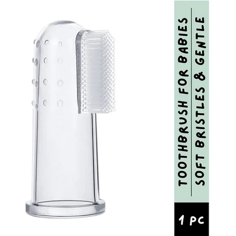 Coco Crush Finger Toothbrush for Babies, Extremely Gentle for Safe Cleaning – 1 piece