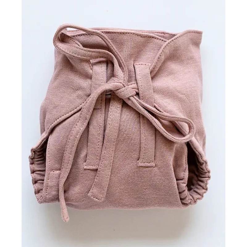 Cocoon Care Unisex bamboo knitted fabric Peach cloth nappy with extra padding for Baby 0 to 6 Months