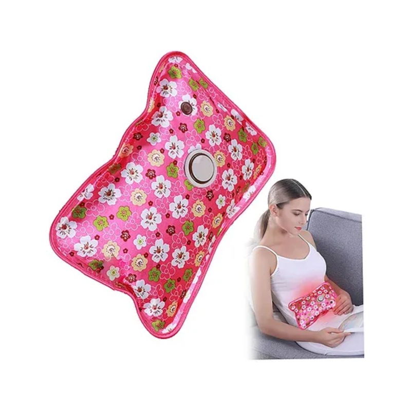 Electric Hot Water Bag for Pain Relief (Color may vary)