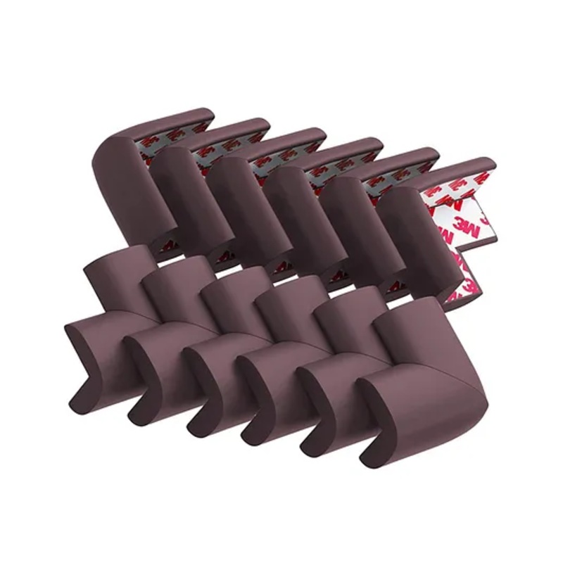 Extra Thick L Shape Corner Guards Heavy-Duty Baby Safety Bumpers – Pack of 12