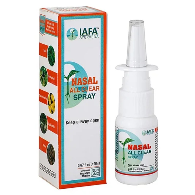 IAFA Nasal All Clear Ayurvedic Nasal Spray for Allergy – 20 ml