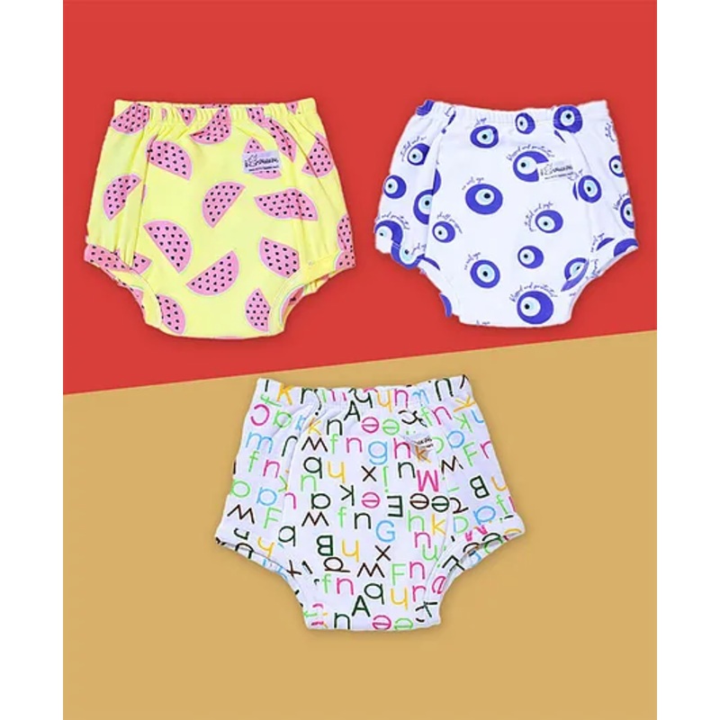 Snugkins – Snug Potty Training Pull-up Pants for Kids (Size 3, Fits 3 years  4 years) – Pack of 3