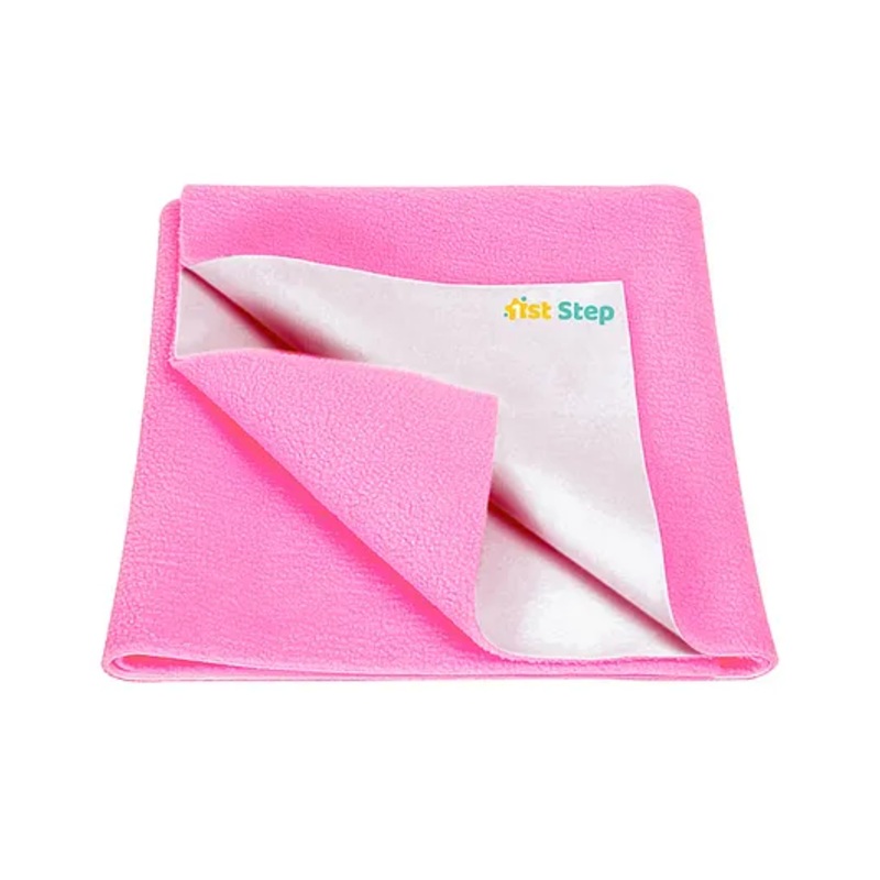 1st Step Dry Extra Absorbent Bed Protector Sheet Small – Pink