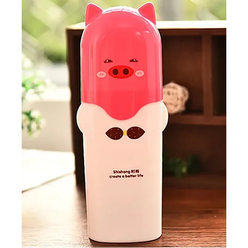 Adore Kiddo The Character Hood Antibacterial Oral Care Storage Case – Pink