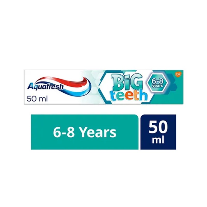 Aquafresh Big Teeth Mild Mint Flavor Toothpaste – 50 ml
