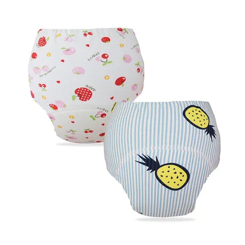 Bembika Babies Cotton Potty Training Pants Printed Design Pack 2 L Size – Multicol