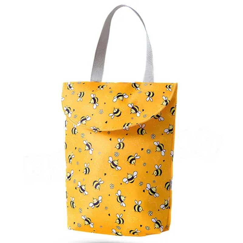 Bembika Diaper Bags For Mom And Dad Kids Diaper Bags For Travel Backpack With Small Bottle Pouch Honey Bee – Yellow