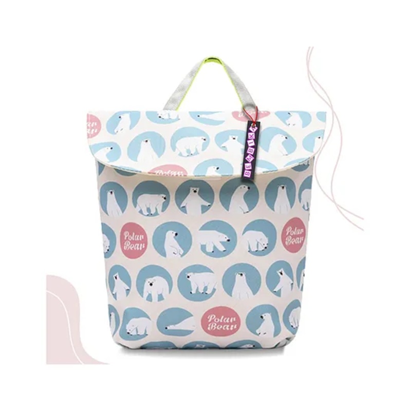 Bembika Multipurpose Diaper Bag Organizing Pouch – Blue Polar Bear