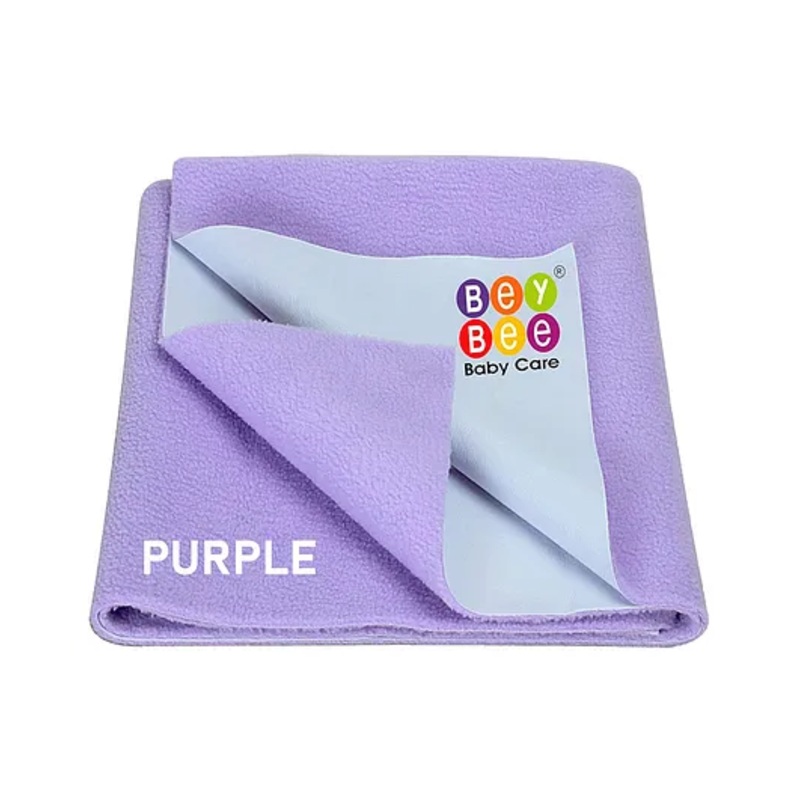 BeyBee Cotton Baby Bed Protecting Mat Extra Large – Purple