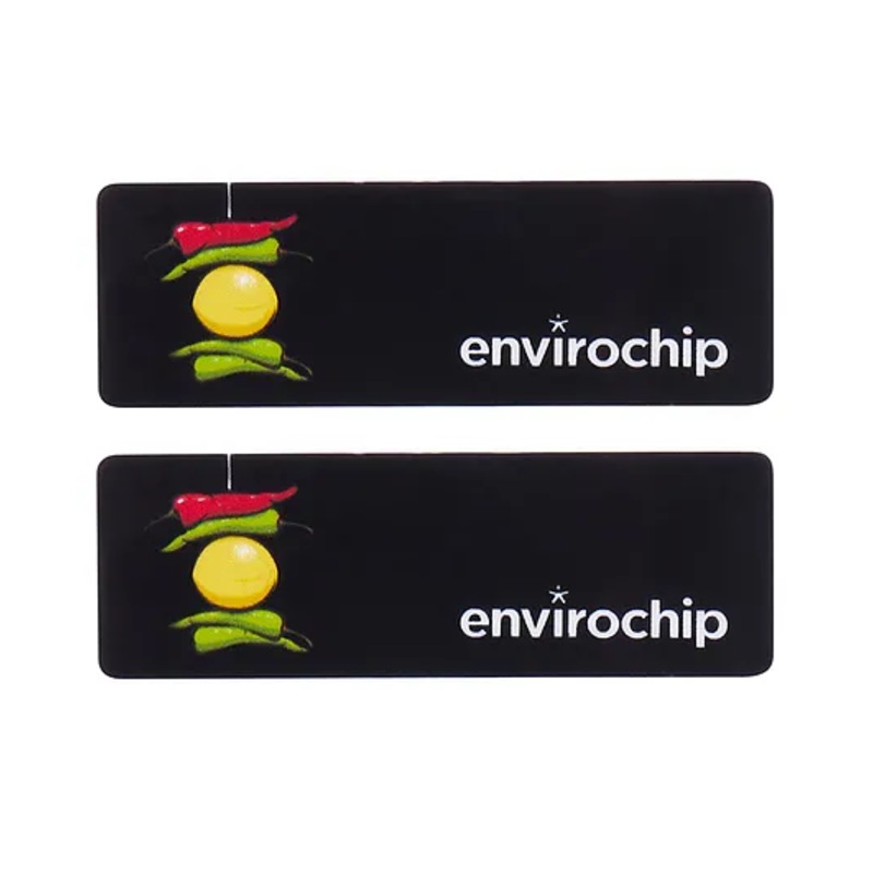 Envirochip Clinically Tested Radiation Protection Patented Chip for Laptop and Desktop Kitsch Design Pack of 2 – Black