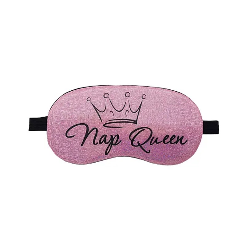 Jenna NapQueen Pink Printed Sleeping Eye Mask