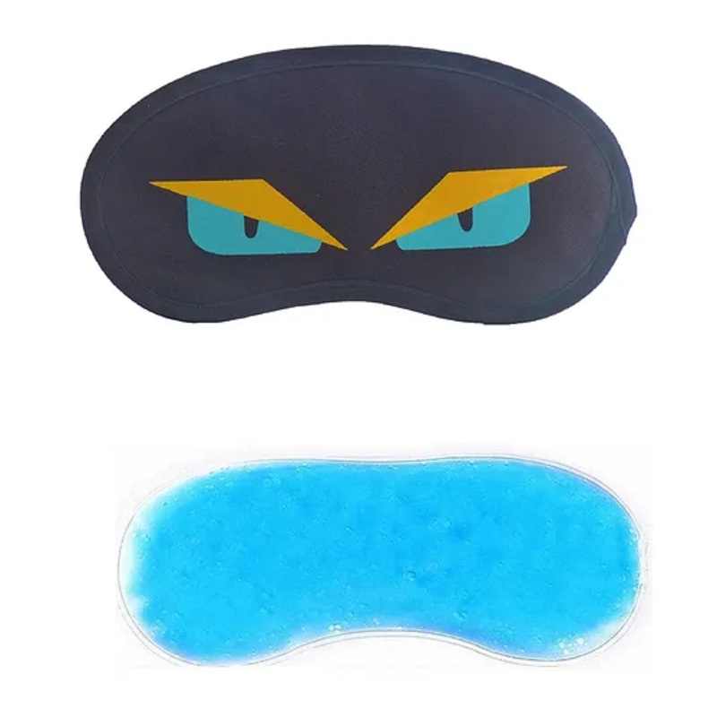 Jenna Ninja Eye Printed Sleeping Eye Mask With Cooling Gel