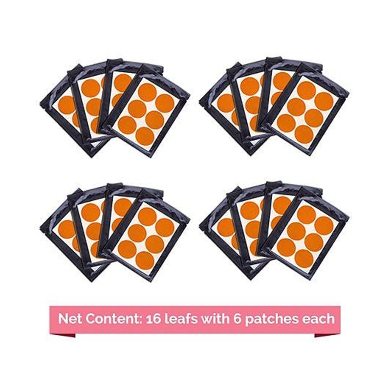 Safe-O-Kid Anti-Mosquito Patches For Kids Orange – 96 Patches