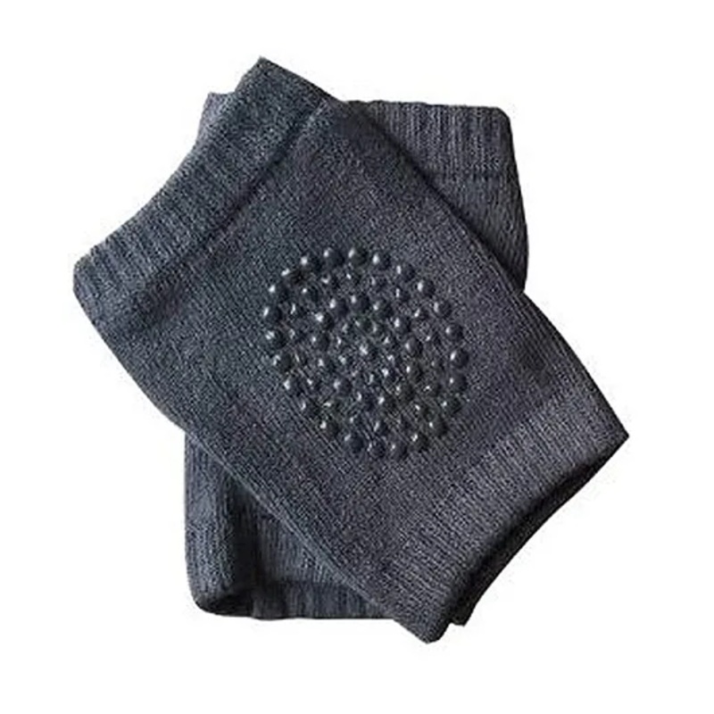 Safe-O-Kid-Baby Elbow & Knee Pads – Dark Grey