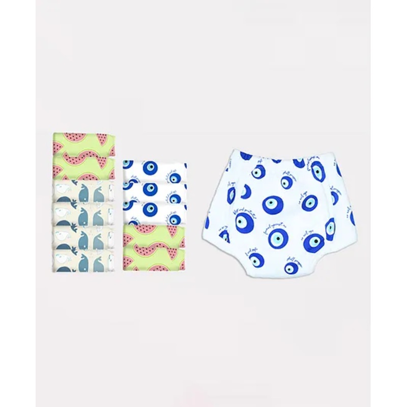 Snugkins Potty Training Pants for Kids. (Size 1, Fits 1-2 Years) – Pack 12