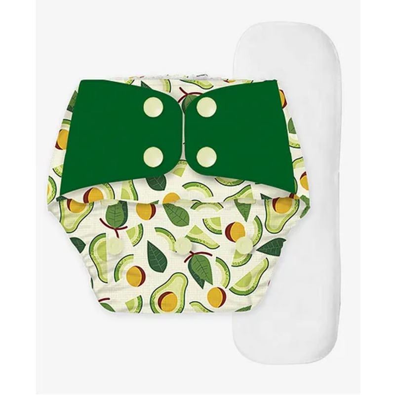 Snugkins Reusable & Washable Cloth Diaper Combo – Multicolor