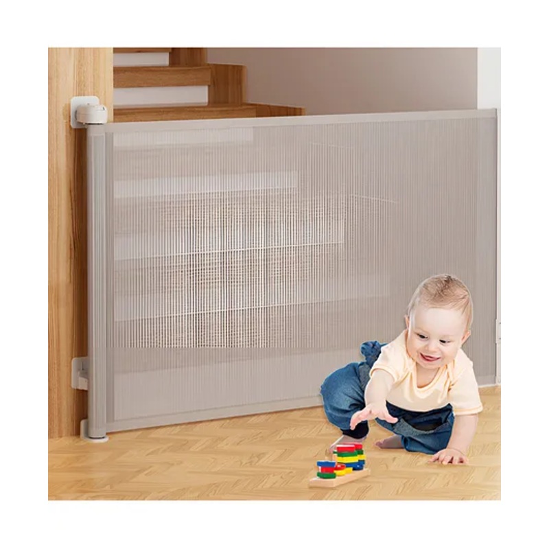 SYGA Retractable Baby Safety Gate – Grey