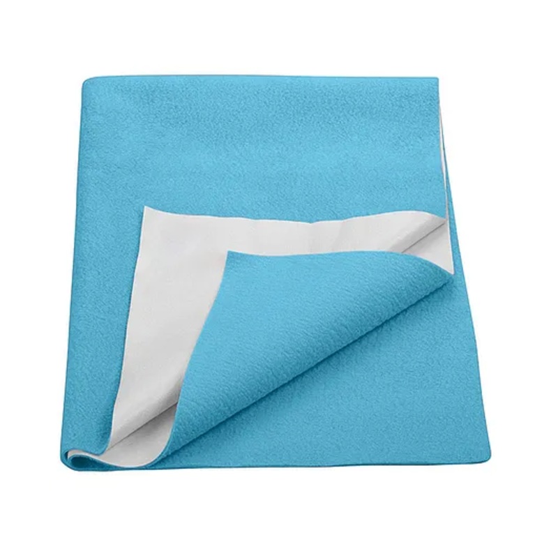 Trance Home Linen Medium Size Waterproof Breathable Quick Dry Sheet – Sky Blue