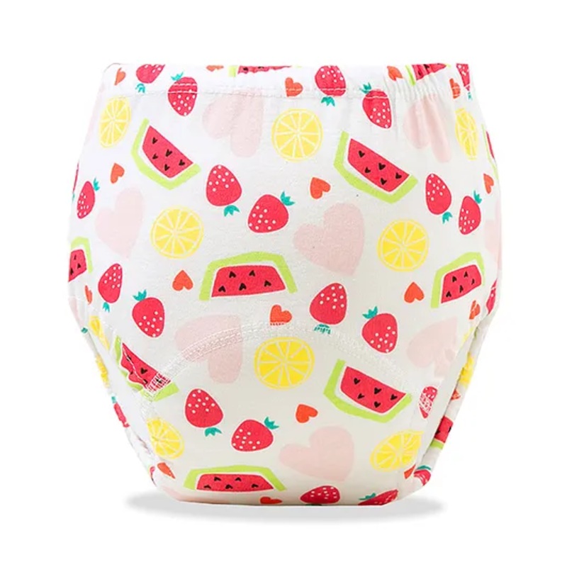Bembika Babies Cotton Potty Training Pant Watermelon Print Medium – Multicolor