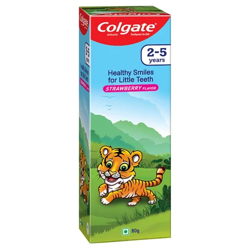 Colgate Strawberry Flavour Toothpaste Tube – 80 gm