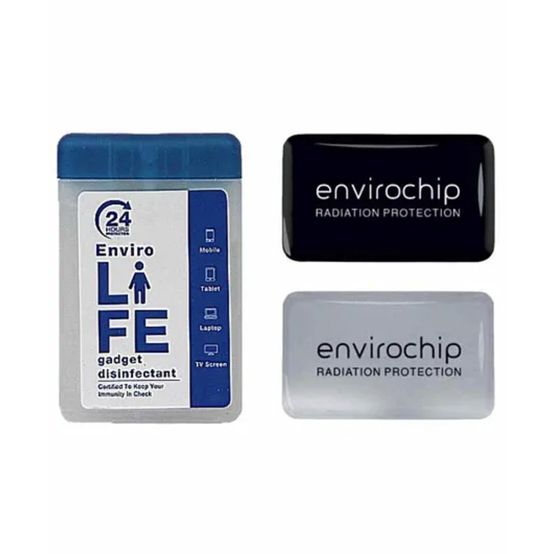 Envirolife Gadget Disinfectant And Envirochips – White Black