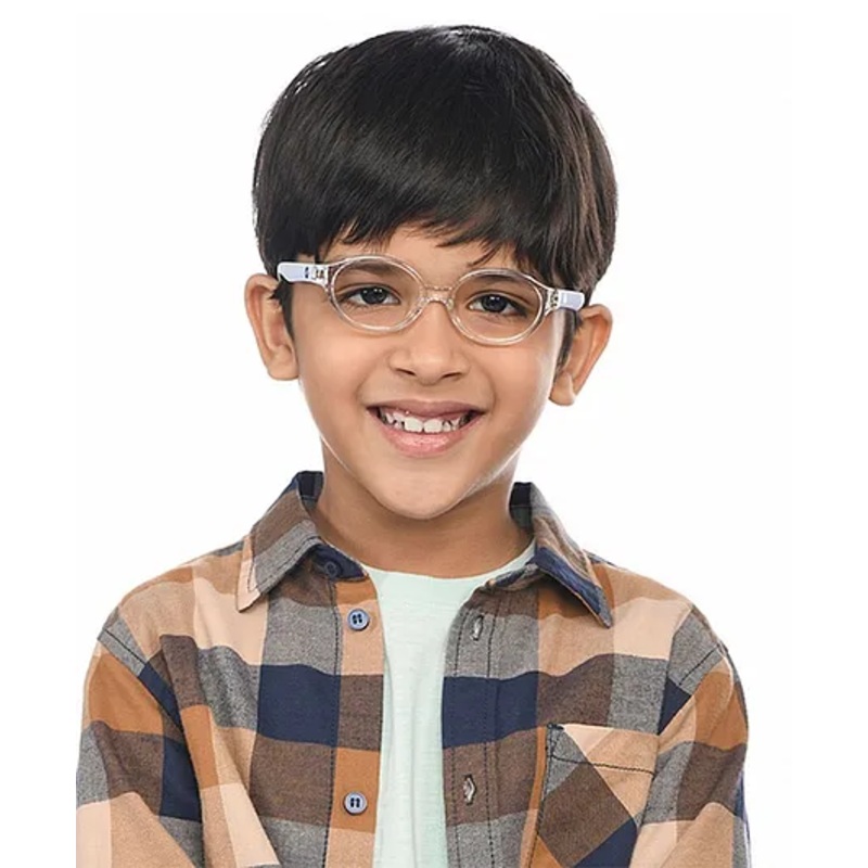 Hooper By Lenskart Hooper HP E15971S C2 Full Rim Oval Eyeglasses  – Blue & Grey