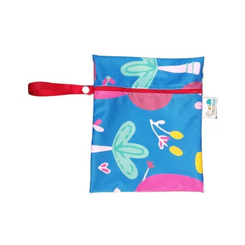 Kindermum Random Jungle -Medium Kinder Wetbags- Blue