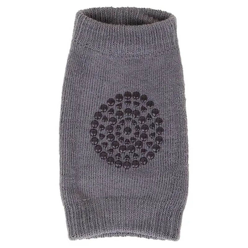 NeonateCare Anti Slip Padded Baby Knee Pad – Dark Grey (Pack Of 1 pair)