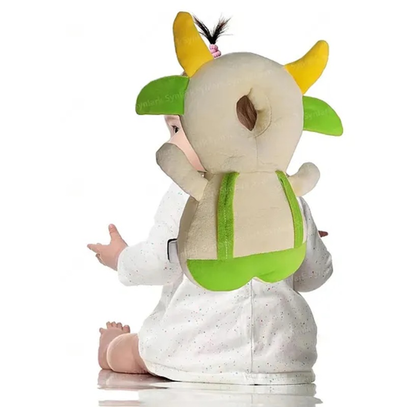 Numum Cushion Toddler Head Protection Head Protector Backpack Baby Drop Pillow ( Cream Green Head protector) ( color and design may vary)