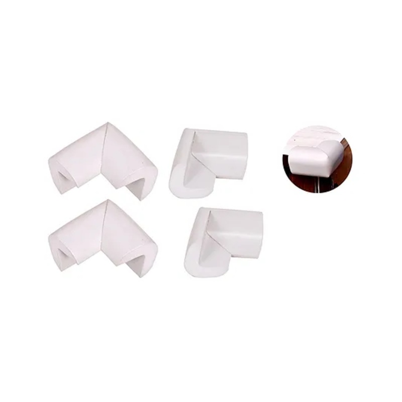 The Little Looker Baby Proofing Corner Guards Pack of 4 – White