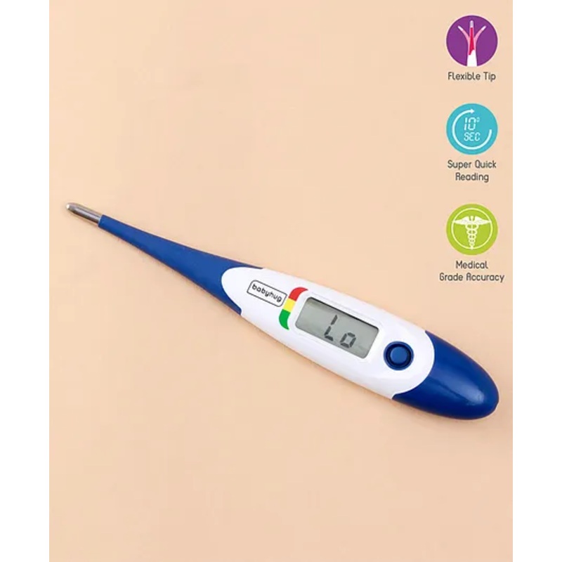 Babyhug Flexi Digital Thermometer – Blue