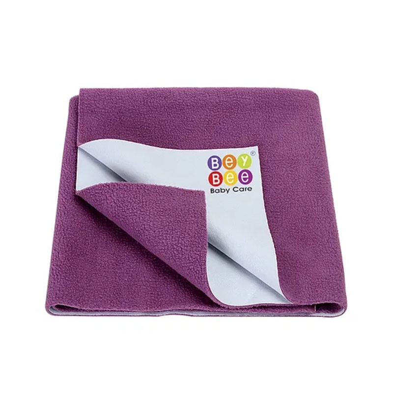 BeyBee Cotton Baby Bed Protecting Mat Small – Pink