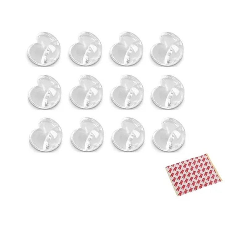 Syga Round Corner Guards Pack of 12 – Transparent