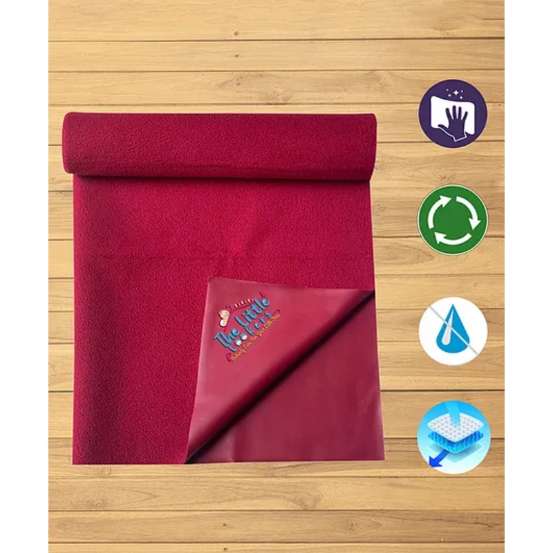 The Little Lookers Baby Dry Sheet Extra Large – Maroon